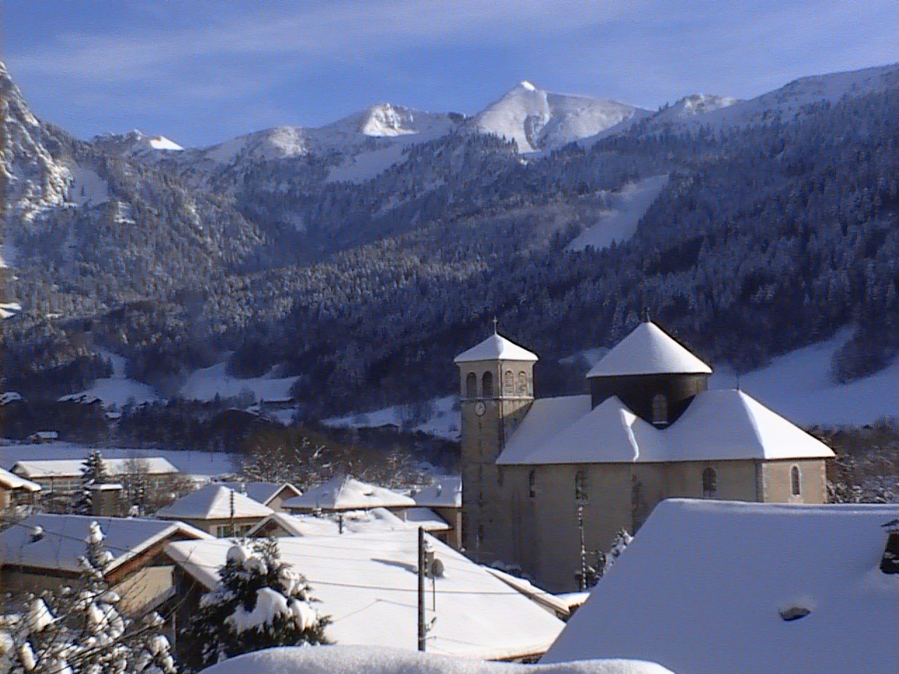 BERNEX SOUS LA NEIGE